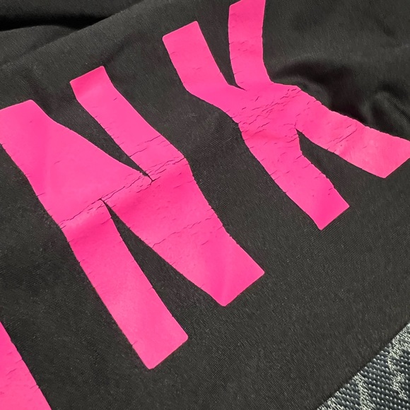 TWO Victoria’s Secret PINK Pullover Jacket 3/4 zip Size Large - Picture 9 of 11